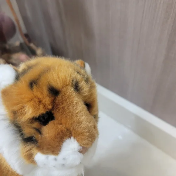 Douglas Cuddle Toys Stuffed Plush Animal Toy Tiger Cub Little - Picture 7 of 14